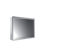 emco prestige 2 Armoire de toilette avec éclairage, modèle encastré, 915mm, porte large à gauche, 989707105, Exécution: sans système d'éclairage