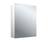 emco pure 2 classic armoire à glace lumineuse LED avec éclairage à poser, une porte avec butée interchangeable, 600x711x153mm, 979705501