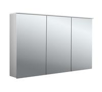emco pure 2 design Armoire de toilette avec éclairage LED avec panneau lumineux, 3 portes, 1200x711x185mm, 979705408