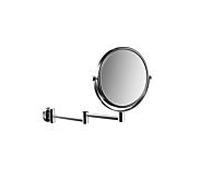 Emco Pure miroir de rasage / cosmétique 109400110 Ø 200 mm, grossissement 3x, rond, à deux bras, chromé
