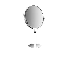emco puree miroir sur pied, hauteur réglable, diamètre 229 mm, chrome, 109400120