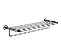 emco roundo 2 porte-serviettes, chrome, porte-serviettes de bain, 600 mm, 456800162