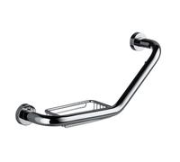 Emco Rondo 2 barre de baignoire courbée avec panier chrome 457100100