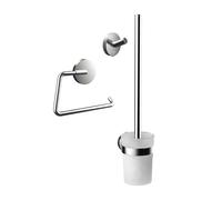Emco Round Ensemble d'accessoires de salle de bains, 439800100,