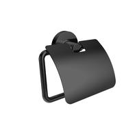 emco round porte-papier, avec couvercle, noir, 430013301
