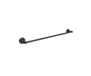 emco round porte-serviettes de bain, 600 mm, à raccourcir, 436013361, Couleur: Noir