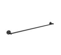 emco round porte-serviettes de bain, 800 mm, à raccourcir, 436013381, Couleur: Noir