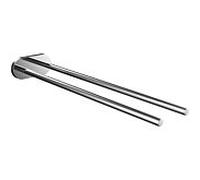 Emco Bad Porte-serviettes rond 435000140 – 2 bras rigide, 400 mm, chromé
