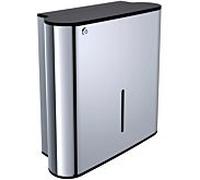 Emco Bad Distributeur de serviettes System2 354900100 – chromé, verrouillable pour 500 serviettes