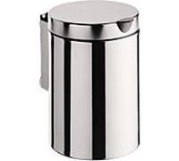 Emco Bad Corbeille de propreté System2, murale, avec couvercle, inox, 3 Betteres, 355300100