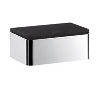 Emco System 2 boîte pour lingettes humides noir/chrome 353900101