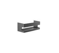emco system 2 corbeille murale, fixation murale invisible, 225x89,5x92mm, 354500520, Couleur: Chrome noir brossé
