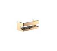 emco system 2 corbeille murale, fixation murale invisible, 225x89,5x92mm, 354500720, Couleur: Or poli