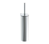 emco system 2 Ensemble brosse de toilette, réservoir en aluminium chromé, avec couvercle, chromé, 351500102