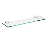 EMCO System 2 - Étagère en verre chrome / clair