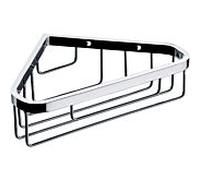 emco system2 panier à savon d'angle, fixation murale directe, chromé, 354500107