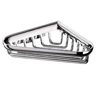Emco Bad - Panier à savon d'angle System2 - Amovible, fixation murale cachée, chromé - 354500100