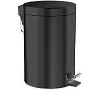 Emco Bad Corbeille System2 ronde avec couvercle et pédale 5 Betteres 355313300 noir