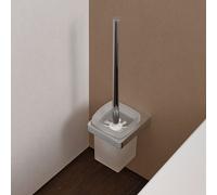 Emco Trend ensemble brosse de toilette 021500100 chromé , modèle mural, verre cristal satiné
