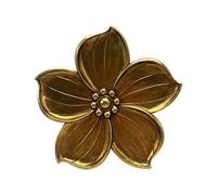 EMDE Cadres, Miroirs et Atelier sur-mesure Déco Murale Fleur doré 20.5cm