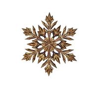 EMDE Cadres, Miroirs et Atelier sur-mesure Déco Murale Flocon doré 18cm