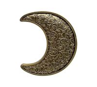 EMDE Cadres, Miroirs et Atelier sur-mesure Déco Murale Lune Motifs doré 15x17.8cm