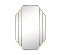 EMDE Cadres, Miroirs et Atelier sur-mesure Miroir métal doré Art déco 60x85cm