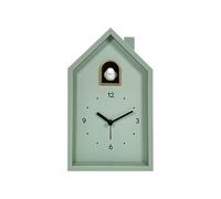 EMDE Cadres, Miroirs et Atelier sur-mesure Réveil Coucou Maison Vert 12.5x6.5x21.5cm