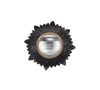EMDÉ CRÉATION & FABRICATION DE CADRES DEPUIS 1937 Miroir Convexe Soleil Noir et doré 30cm