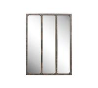 EMDÉ CRÉATION & FABRICATION DE CADRES DEPUIS 1937 Miroir Industriel 3 Bandes avec Rivets 60x80cm