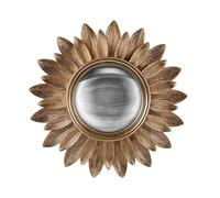 EMDÉ CRÉATION & FABRICATION DE CADRES DEPUIS 1937 Miroir Rond Convexe Contours Feuille 30 cm