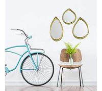 EMDE LOT 3 MIROIRS Goutte Dore