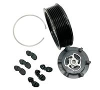 EMDMGJ Poulie d'embrayage de compresseur de climatisation 0012301311, Compatible avec Mercedes Benz ML W164 2008 E280 E320 E400 CDI W211