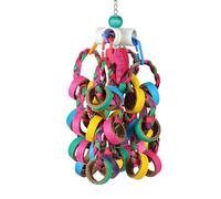 Emdvsco pour Oiseaux pour Conures - Ornements drôles naturels à mâcher - de Recherche d'oiseaux - pour perruches, inséparables, aras, calopsittes pour Maison, intérieur, extérieur, Cour