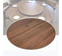 Emear Grand Bois Lazy Susa Tourtable, Home Diig Turtable Rotatig Servig Plateau Roud Diig Table Servig Assiette, Table Top Rotatig Tray 30i 40i, Walnut, 50cm/20inch