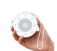 EMEBAY Machine à Bruit Blanc, Boite Musique Thérapie Sonore Avec 30 Sons Apaisants, Veilleuse/Fonction Mémoire/32 Niveaux de Volume/3 Minuteries, Appareil d'Aide au Sommeil pour Adultes et Enfants