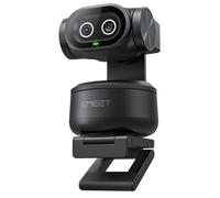 eMeet Caméra PTZ PIXY Double Caméra 4K Alimentée par IA, Suivi IA, Mise au Point Rapide de 0,2 s, avec Capteur Sony, 3 Microphones, Webcam 4K pour Le Streaming et Compatible avec OBS/Twitch/Switch 2