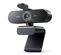 eMeet Nova 4K Webcam 4K Ultra HD avec 2 Microphones, Réduction de Bruit, Angle 73°, PDAF pour Mac/PC - Idéal pour Réunions Professionnelles - Webcam Streaming & Live