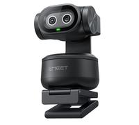 EMEET PIXY 2K Caméra PTZ IA à Double Objectif, Suivi IA, Autofocus PDAF/IA 0,2s, Capteur Sony 1/2.55'', 3 Micros, Contrôle Gestuel, Webcam 2K pour Streaming, Compatible avec OBS/Twitch/Switch 2