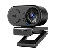eMeet Webcam 1080P pour PC, C100 Webcam pour Ordinateur Portable avec Microphone, Web cam HD avec Cache-Objectif, Caméra d'Ordinateur 66°, Plug&Play, Caméra USB pour OBS/Twitch/Youtube/Windows/Mac