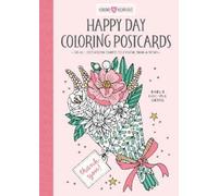 Happy Day Coloring Postcards