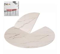 EMENKD 80 100 120cm Plateau D'extension De Table À Manger Portable en Bois Pliable, Grand Plateau De Table Rond sans Pieds pour Les Dîners De Famille(110cm/44inch)