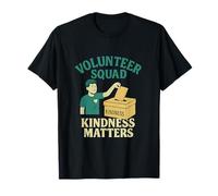 Emerald Kindness Matters Volunteer Squad Urne Graphique T-Shirt