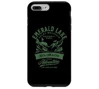Emerald Lake Rocky Mountain National Park Design Vieilli Coque pour iPhone 7 Plus/8 Plus