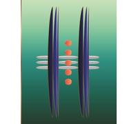 Emerald Meridian Studio Sketchbook: Luxury Abstract Green Sketchbook | Large 8.5 × 11 Blank Pages for Drawing, Doodling, Illustration, and Creative Expression