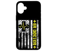 Emergency Department Emergency Medicine Physician ER Doctor Coque pour iPhone 16 Plus
