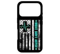 Emergency Department Intensive Care Unit Night Shift Nurse Coque pour iPhone 17 Pro