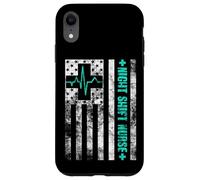 Emergency Department Intensive Care Unit Night Shift Nurse Coque pour iPhone XR