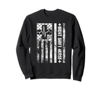 Emergency Department Intensive Care Unit Night Shift Nurse Sweatshirt