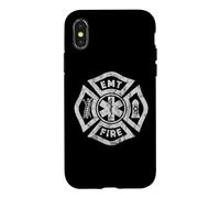 Emergency Medical Services EMS EMR EMT Firefighter Paramedic Coque pour iPhone X/XS